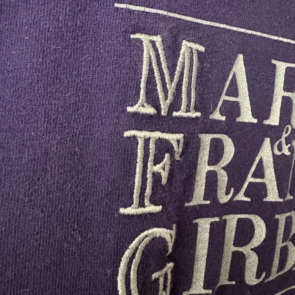 Vintage  Marithe Francois Girbaud Long Sleeve Shirt  Spell Out Graphic XL - Picture 5 of 6